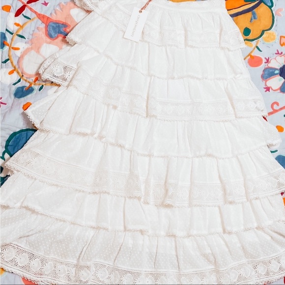 Loveshackfancy Boerneo Tiered Maxi Skirt - Picture 2 of 5